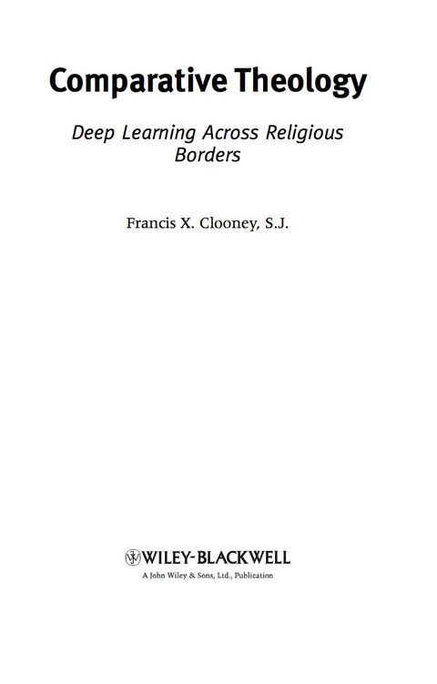 Cover image for book Comparative Theology: Deep Learning Across Religious Borders