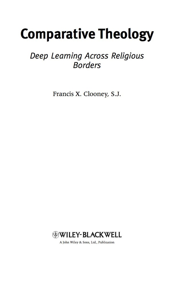 Comparative Theology Deep Learning Across Religious Borders