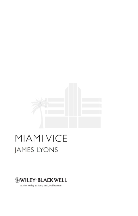 Cover image for book Miami Vice