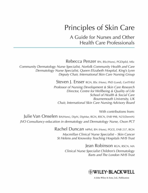 Cover image for book Principles of Skin Care