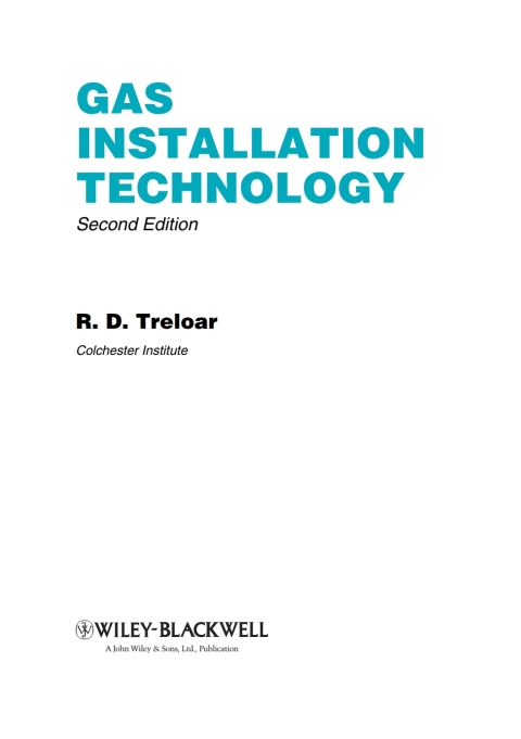 Cover image for book Gas Installation Technology