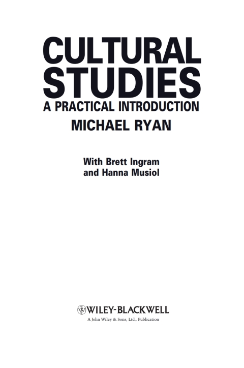 Cover image for book Cultural Studies: A Practical Introduction