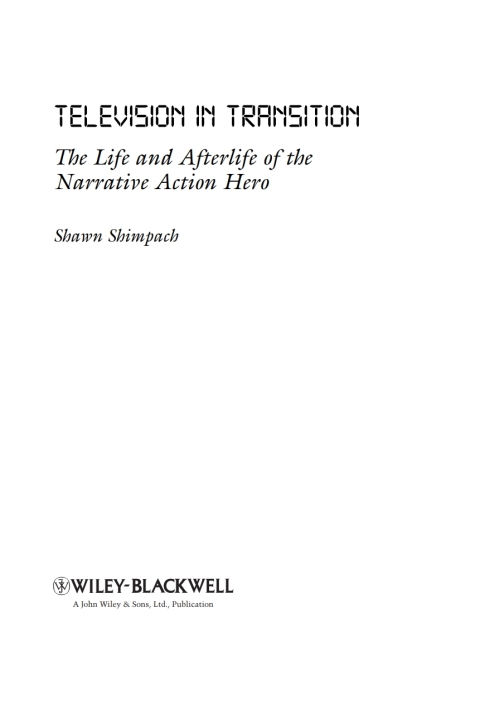 Cover image for book Television in Transition