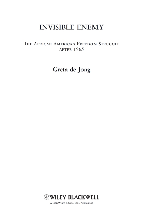 Cover image for book Invisible Enemy