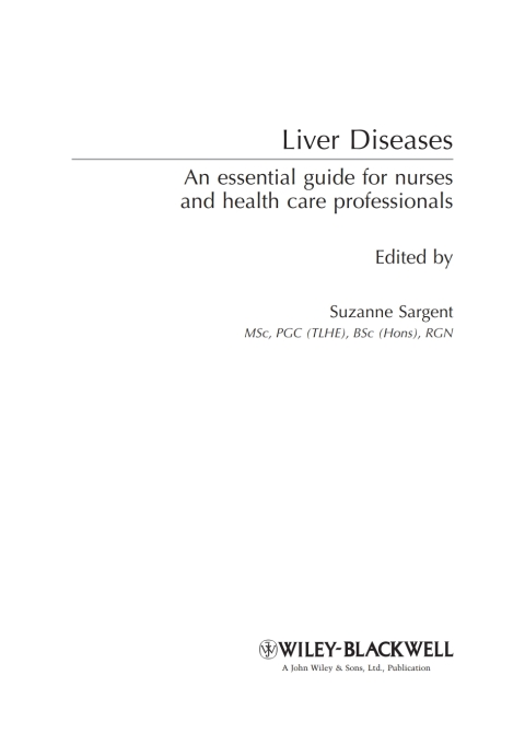 Cover image for book Liver Diseases
