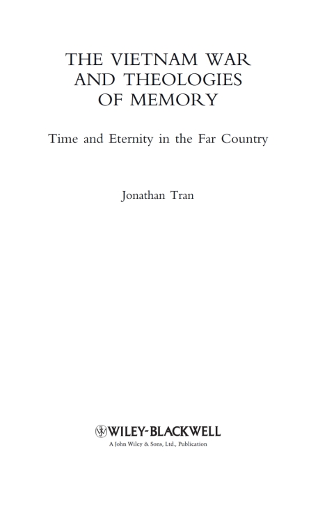 Cover image for book The Vietnam War and Theologies of Memory