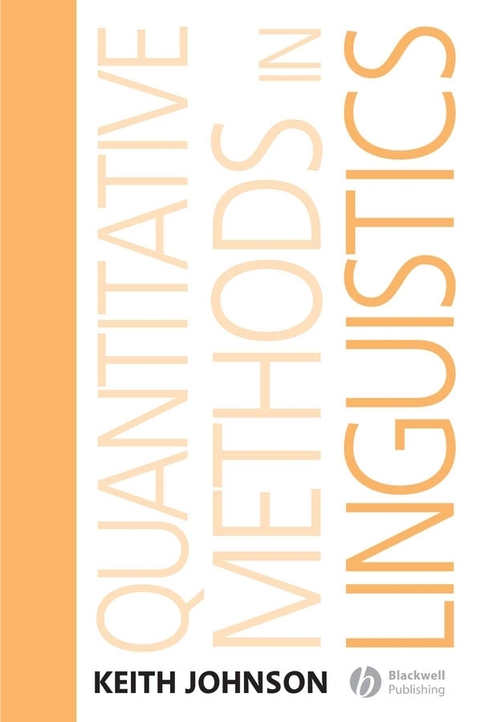 Cover image for book Quantitative Methods In Linguistics