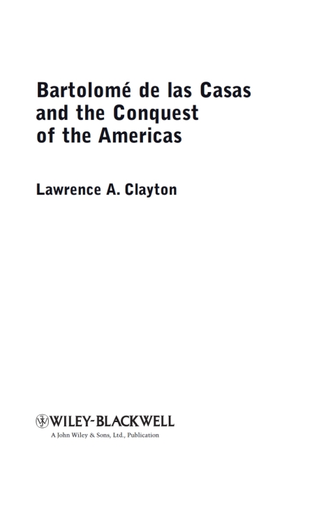 Cover image for book Bartolomé de las Casas and the Conquest of the Americas