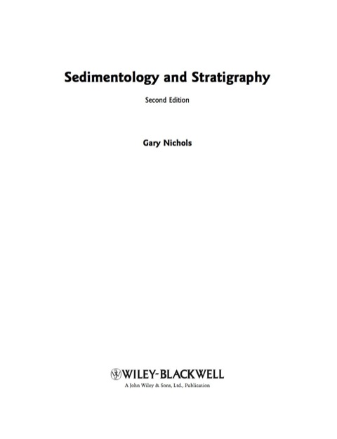 Cover image for book Sedimentology and Stratigraphy