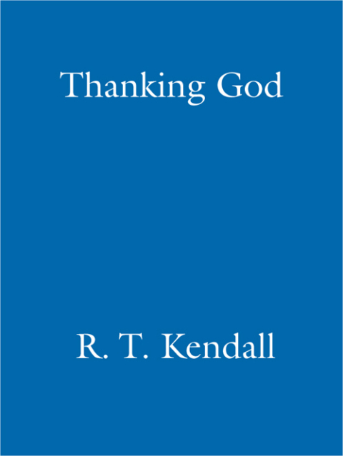 Cover image for book Thanking God