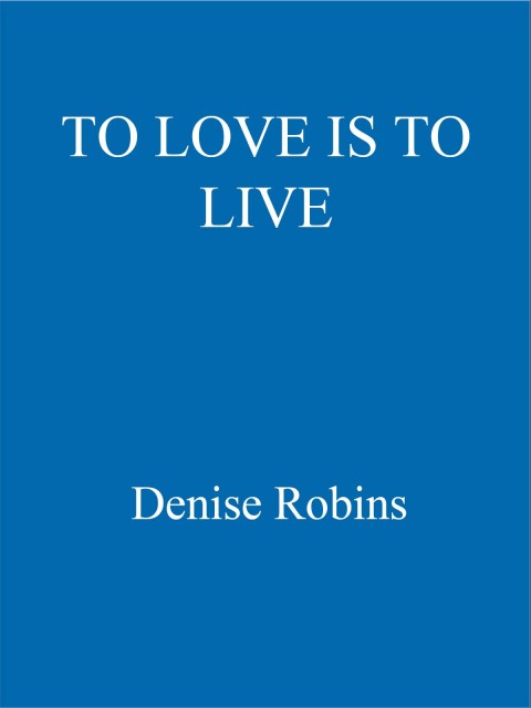 Cover image for book To Love is to Live
