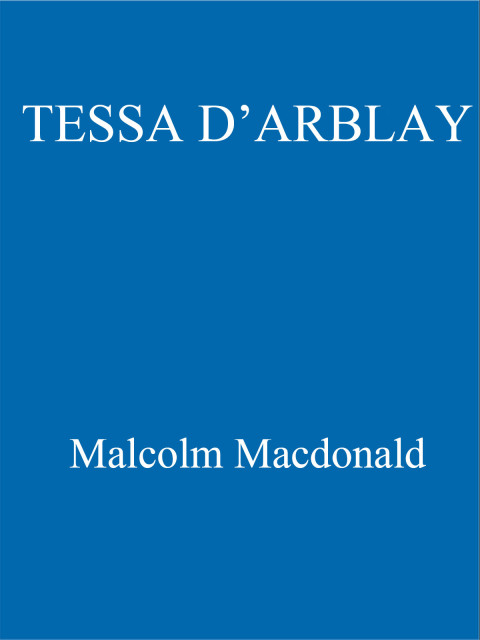 Cover image for book Tessa d'Arblay