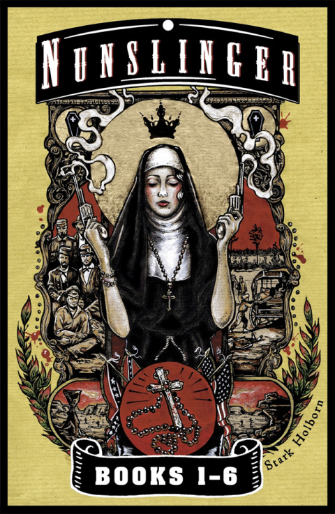 Cover image for book Nunslinger - The First Omnibus