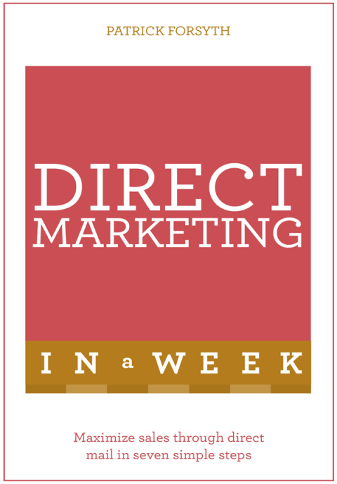 Cover image for book Direct Marketing In A Week