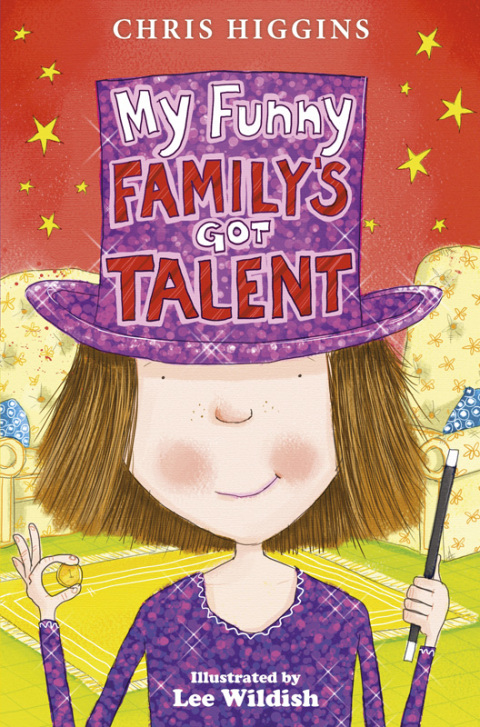 Cover image for book My Funny Family's Got Talent