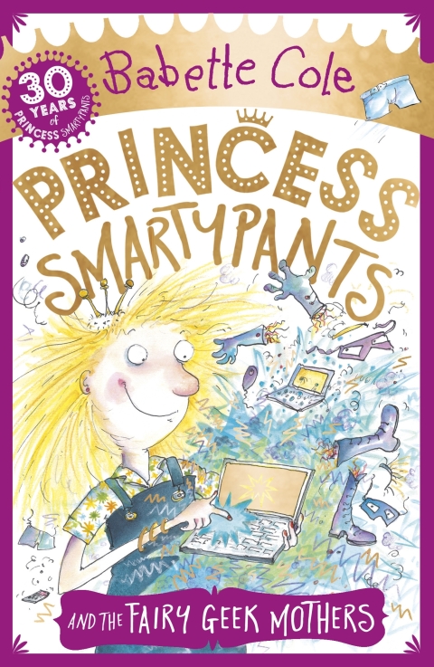 Cover image for book Princess Smartypants and the Fairy Geek Mothers