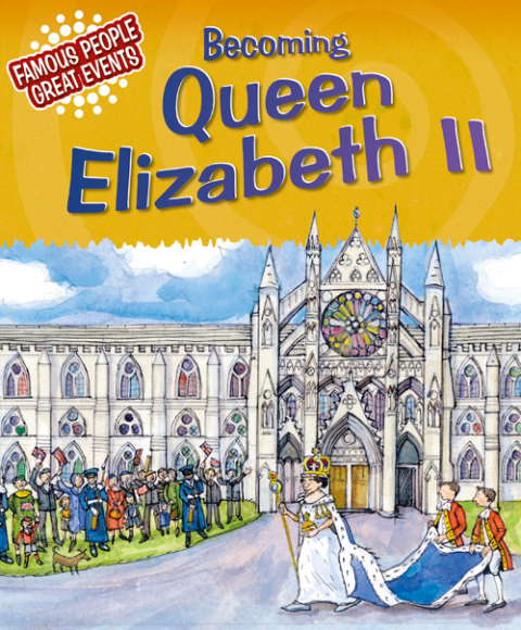 Cover image for book Becoming Queen Elizabeth II
