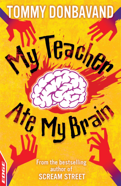 Cover image for book My Teacher Ate My Brain