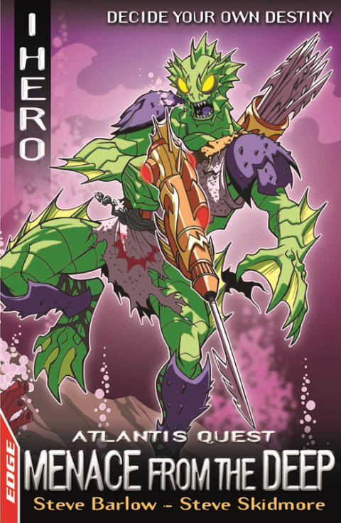Cover image for book Menace From The Deep