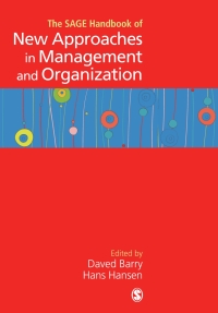 Cover image: The SAGE Handbook of New Approaches in Management and Organization 1st edition 9781412912181