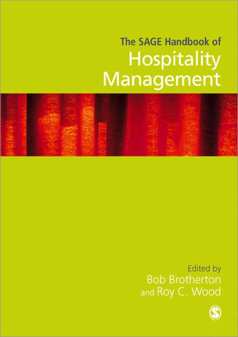 Cover image for book The SAGE Handbook of Hospitality Management