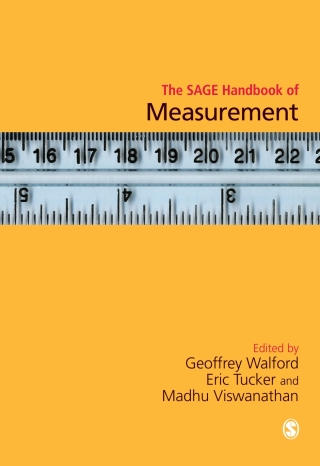 Sage Handbook of Measurement
