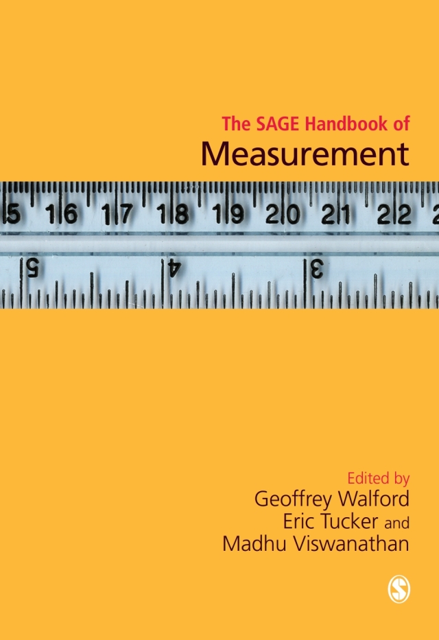Sage Handbook of Measurement