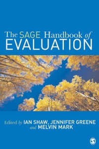 Cover image: The SAGE Handbook of Evaluation 1st edition 9780761973058