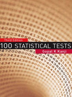 100 STATISTICAL TESTS
