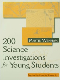 Cover image: 200 Science Investigations for Young Students 1st edition 9780761963493