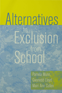 Cover image: Alternatives to Exclusion from School 1st edition 9781853964565