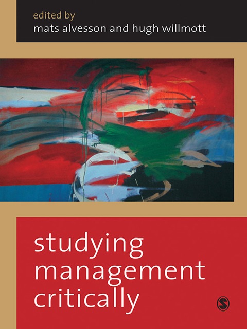 Cover image for book Studying Management Critically