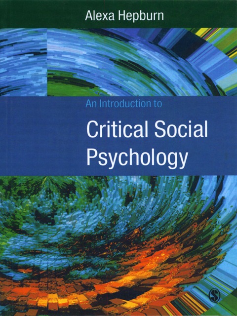 Cover image for book An Introduction to Critical Social Psychology