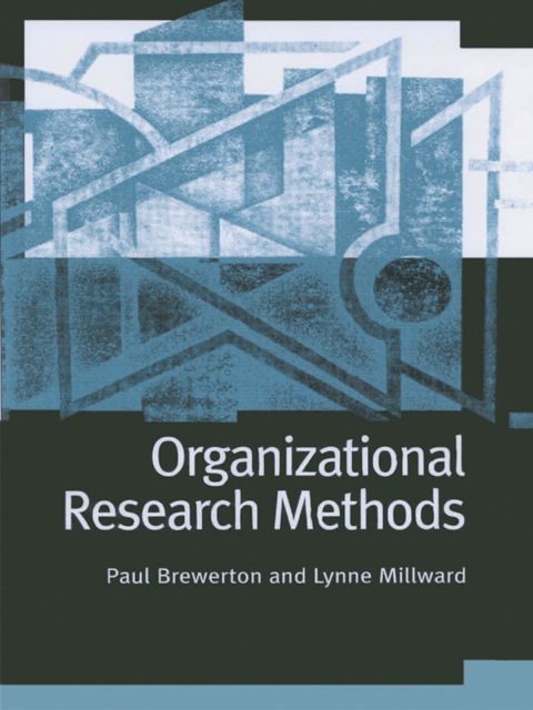 Cover image for book Organizational Research Methods