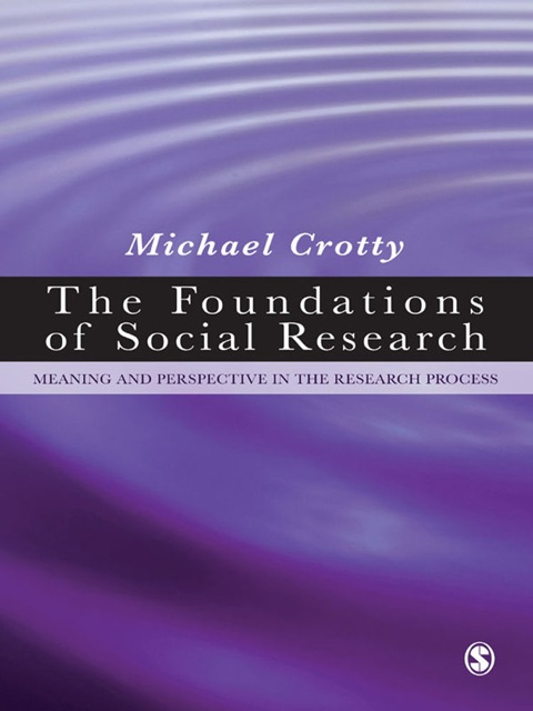 Cover image for book The Foundations of Social Research