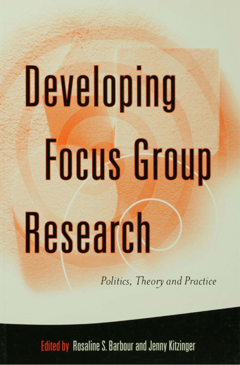 Cover image for book Developing Focus Group Research