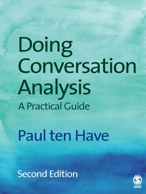 Cover image for book Doing Conversation Analysis