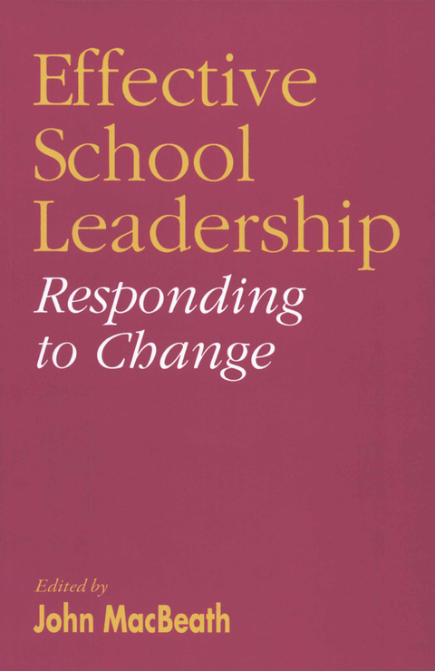 Cover image for book Effective School Leadership