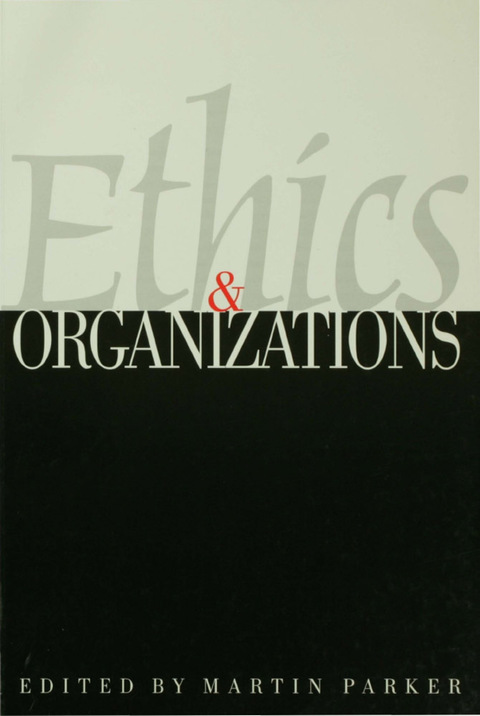 Cover image for book Ethics & Organizations