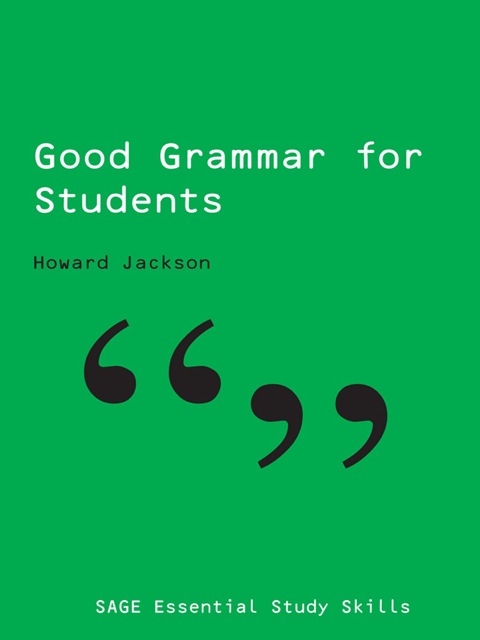 Cover image for book Good Grammar for Students