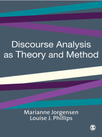 Cover image: Discourse Analysis as Theory and Method 1st edition 9780761971115