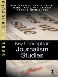 Cover image: Key Concepts in Journalism Studies 1st edition 9780761944829
