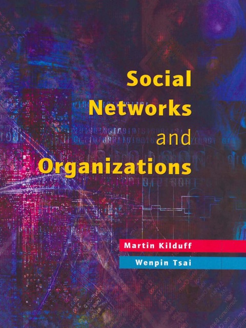 Cover image for book Social Networks and Organizations