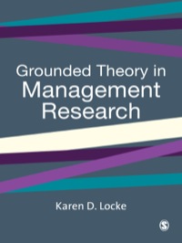 Cover image: Grounded Theory in Management Research 1st edition 9780761964285