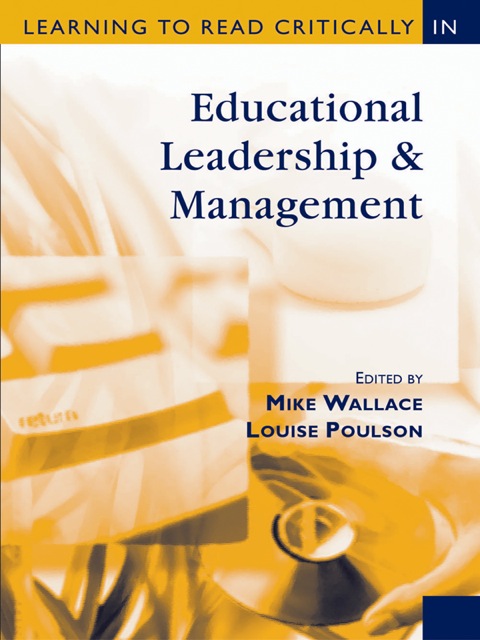 Cover image for book Learning to Read Critically in Educational Leadership and Management