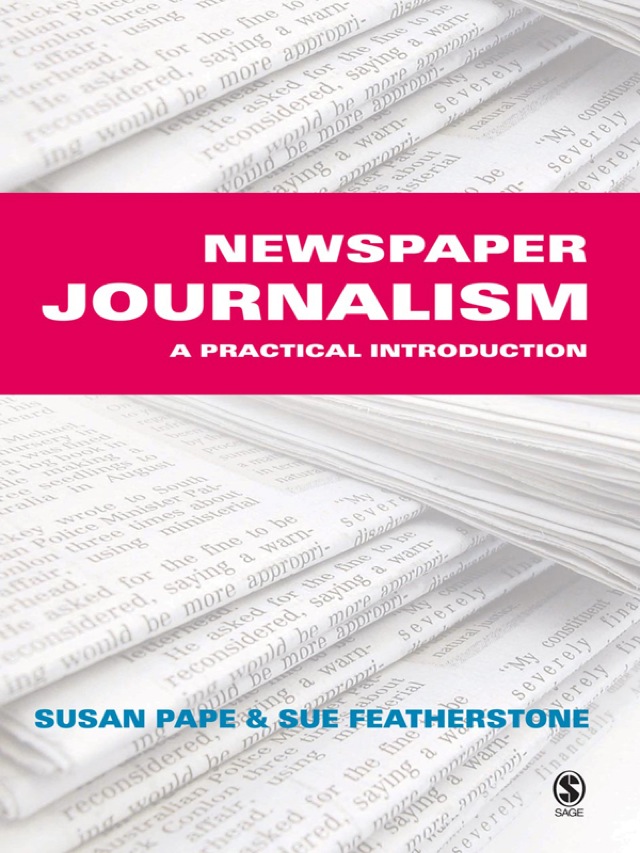 Newspaper Journalism a Practical Introduction