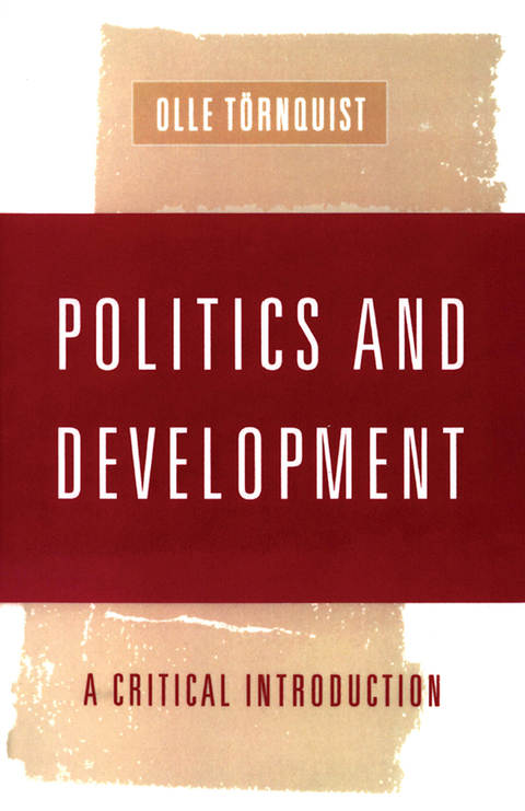 Cover image for book Politics and Development