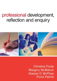 Cover image: Professional Development, Reflection and Enquiry 1st edition 9781412919371