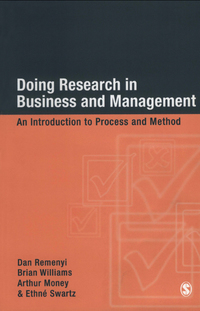Cover image: Doing Research in Business and Management 1st edition 9780761959502