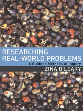 Researching Real World Problems a Guide to Methods of Inquiry